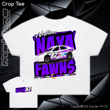 Load image into Gallery viewer, Ladies Crop Tee - Nathan 'NAYA' Fawns
