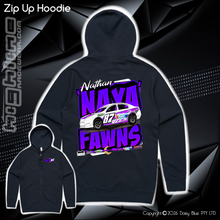 Load image into Gallery viewer, Zip Up Hoodie - Nathan 'NAYA' Fawns