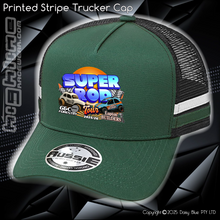 Load image into Gallery viewer, STRIPE Trucker Cap - Super Rod Tour 2025