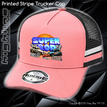 Load image into Gallery viewer, STRIPE Trucker Cap - Super Rod Tour 2025