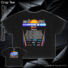Load image into Gallery viewer, Ladies Crop Tee - Super Rod Tour 2025