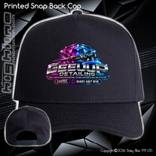 Load image into Gallery viewer, Printed Snap Back CAP - Geeuup