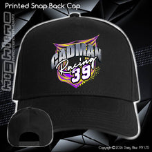 Load image into Gallery viewer, Printed Snap Back CAP - Justin Cadman