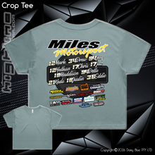 Load image into Gallery viewer, Ladies Crop Tee - Miles Motorsport