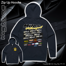 Load image into Gallery viewer, Zip Up Hoodie - Miles Motorsport