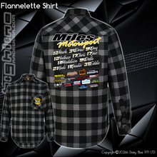 Load image into Gallery viewer, Flannelette Shirt - Miles Motorsport