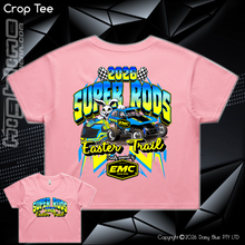 Load image into Gallery viewer, Ladies Crop Tee - Super Rod Easter Trail 2026