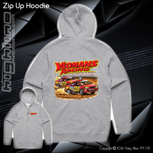 Load image into Gallery viewer, Zip Up Hoodie - Yeomans Racing