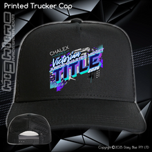 Load image into Gallery viewer, Printed Trucker Cap - Chalex Homes Junior Quarter Midget Vic Title 2026