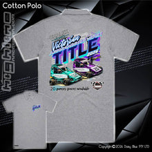 Load image into Gallery viewer, Cotton Polo - Chalex Homes Junior Quarter Midget Vic Title 2026