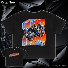 Load image into Gallery viewer, Ladies Crop Tee - Hunter Brown