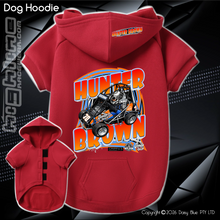Load image into Gallery viewer, Doggie Hoodie - Hunter Brown