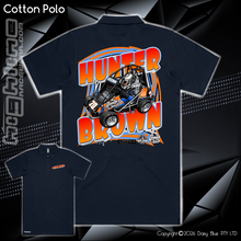 Load image into Gallery viewer, Cotton Polo - Hunter Brown