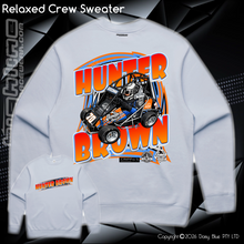 Load image into Gallery viewer, Relaxed Crew Sweater - Hunter Brown