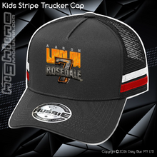 Load image into Gallery viewer, KIDS Stripe Trucker - Aaron Laidlaw