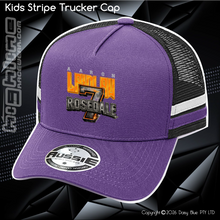 Load image into Gallery viewer, KIDS Stripe Trucker - Aaron Laidlaw