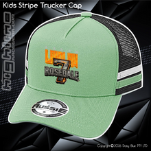 Load image into Gallery viewer, KIDS Stripe Trucker - Aaron Laidlaw