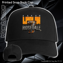 Load image into Gallery viewer, Printed Snap Back CAP - Aaron Laidlaw