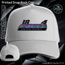 Load image into Gallery viewer, Printed Snap Back CAP - Paull Racing