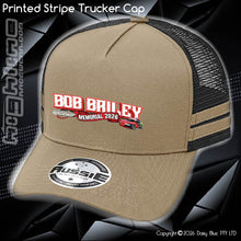 Load image into Gallery viewer, STRIPE Trucker Cap - Bob Bailey Memorial 2026