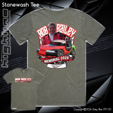 Load image into Gallery viewer, Stonewash Tee - Bob Bailey Memorial 2026