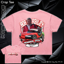 Load image into Gallery viewer, Ladies Crop Tee - Bob Bailey Memorial 2026