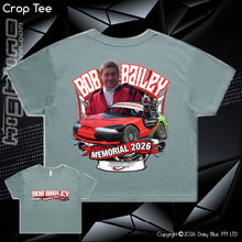 Load image into Gallery viewer, Ladies Crop Tee - Bob Bailey Memorial 2026