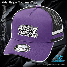 Load image into Gallery viewer, KIDS Stripe Trucker - Johnny Baker PROD