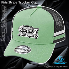 Load image into Gallery viewer, KIDS Stripe Trucker - Johnny Baker PROD