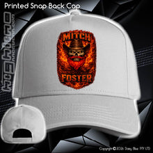 Load image into Gallery viewer, Printed Snap Back CAP - Mitch Foster