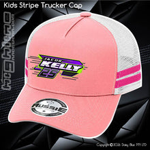 Load image into Gallery viewer, KIDS Stripe Trucker - Jacob Kelly
