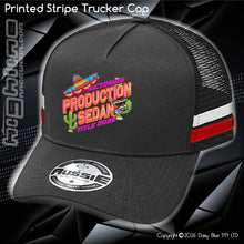 Load image into Gallery viewer, STRIPE Trucker Cap - SSV VIC PROD SEDAN TITLE 2026