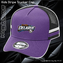 Load image into Gallery viewer, KIDS Stripe Trucker - Lachie Delarue