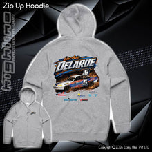 Load image into Gallery viewer, Zip Up Hoodie - Lachie Delarue