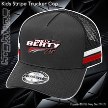 Load image into Gallery viewer, KIDS Stripe Trucker - Wally Beaty