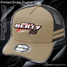 Load image into Gallery viewer, STRIPE Trucker Cap - Wally Beaty