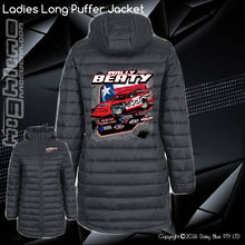 Load image into Gallery viewer, Ladies Long Puffer Jacket - Wallly Beaty