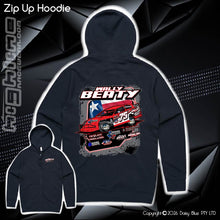 Load image into Gallery viewer, Zip Up Hoodie - Wally Beaty