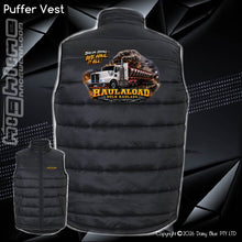 Load image into Gallery viewer, Puffer Vest - Haulaload