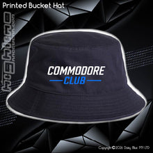 Load image into Gallery viewer, Printed Bucket Hat - CC Neon Blue