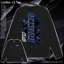 Load image into Gallery viewer, Long Sleeve Tee - CC Neon Blue