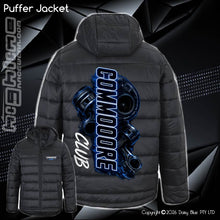Load image into Gallery viewer, Puffer Jacket - CC Neon Blue