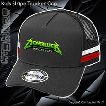 Load image into Gallery viewer, KIDS Stripe Trucker - Mowtallica