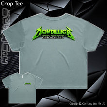 Load image into Gallery viewer, Ladies Crop Tee - Mowtallica