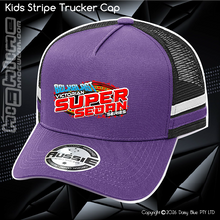 Load image into Gallery viewer, KIDS Stripe Trucker - VSSA