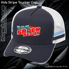 Load image into Gallery viewer, KIDS Stripe Trucker - VSSA