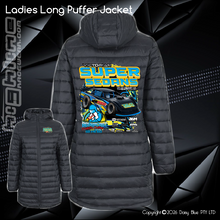 Load image into Gallery viewer, Ladies Long Puffer Jacket - VSSA
