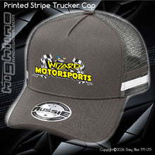Load image into Gallery viewer, STRIPE Trucker Cap - Wizard Motorsport