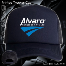 Load image into Gallery viewer, Printed Trucker Cap - Alvaro Transport