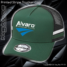 Load image into Gallery viewer, STRIPE Trucker Cap - Alvaro Transport